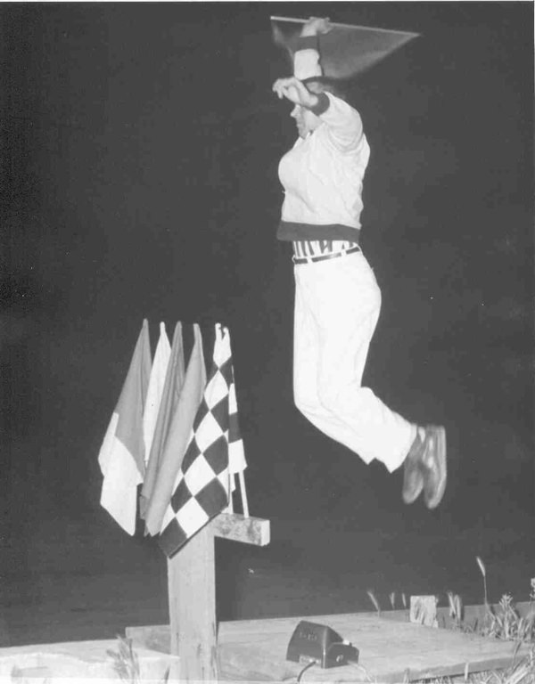Flagman Jumping Jack Houston made incredible memories at the Stockton 99 Speedway