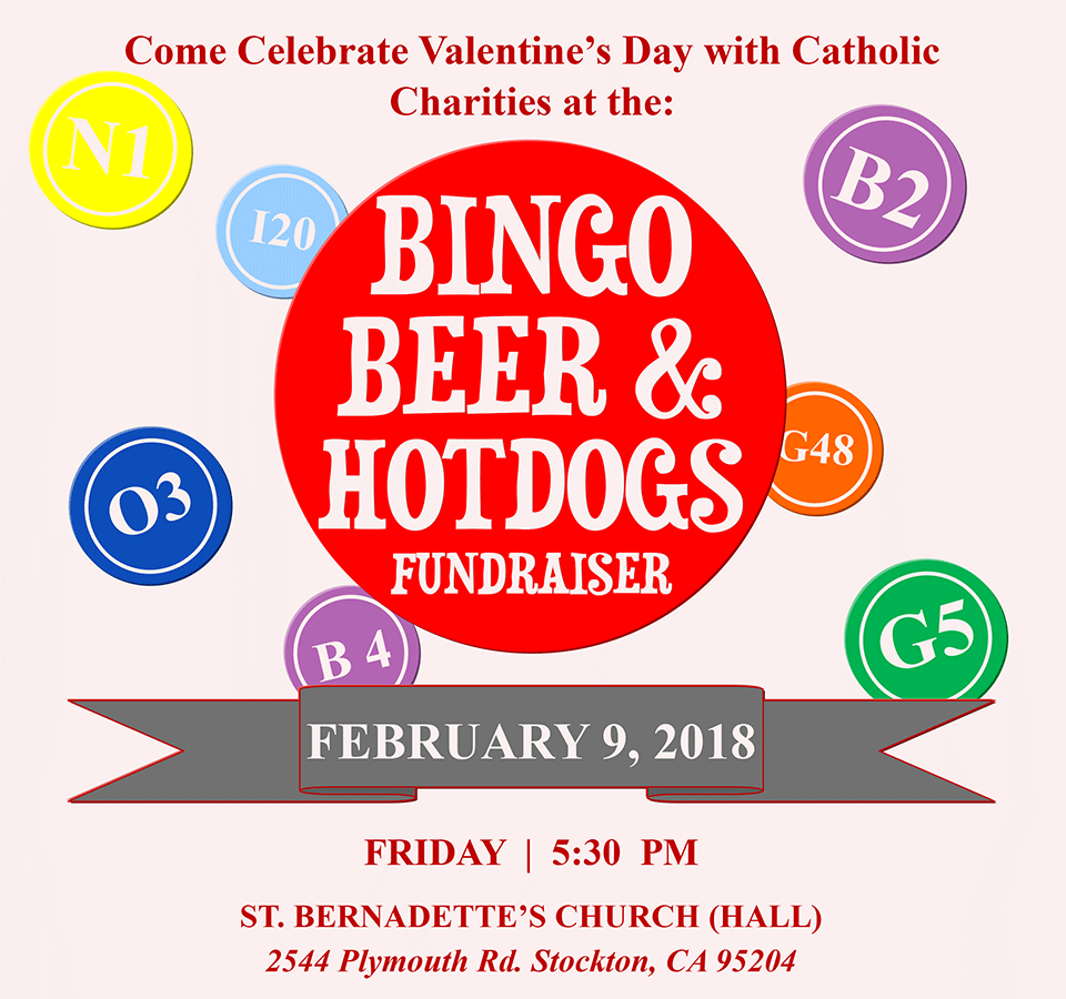 Catholic Charities' 2nd Annual Valentine's Bingo