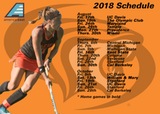 Field Hockey Announces 2018 Schedule