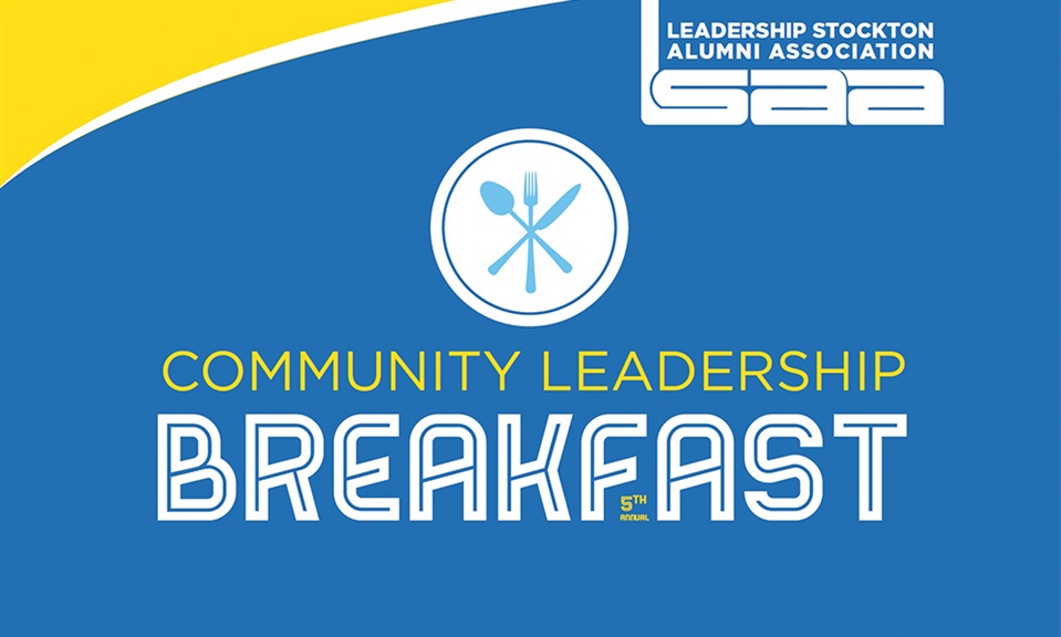 Leadership Stockton Alumni Association to host Community Leadership Breakfast