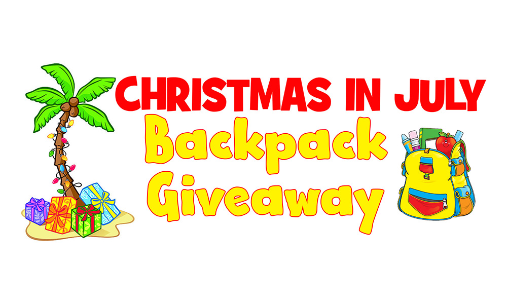Christmas in July Backpack Giveaway!