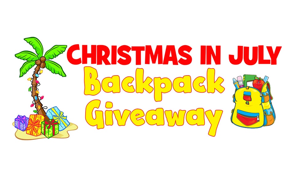 Christmas in July Backpack Giveaway!