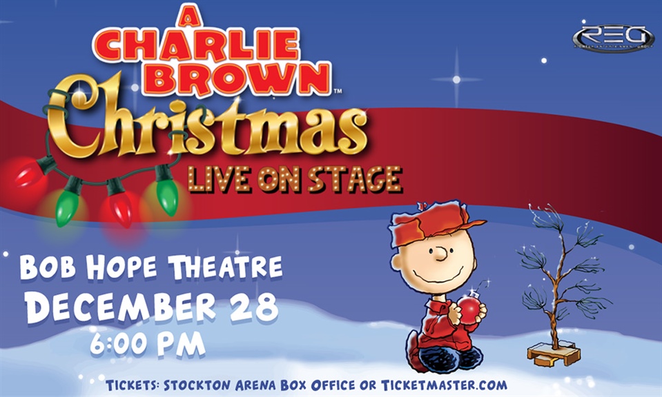 Charlie Brown Christmas Live on Stage At Bob Hope Theatre December 28