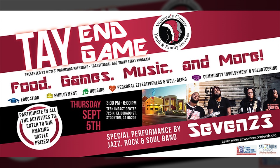 Women’s Center-Youth & Family Services Hosts Annual Youth Event TAY End Game!
