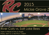 Micke Grove Zoo to be "Benefitting partner of the night" at April's Sacramento River cats game
