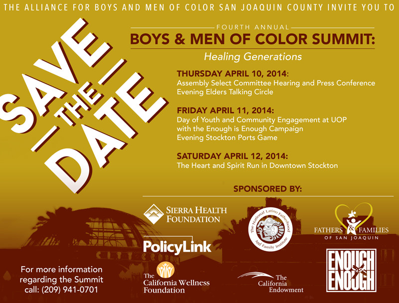 4th Annual Boys and Men of Color (BMoC) Summit-“Healing Generations”