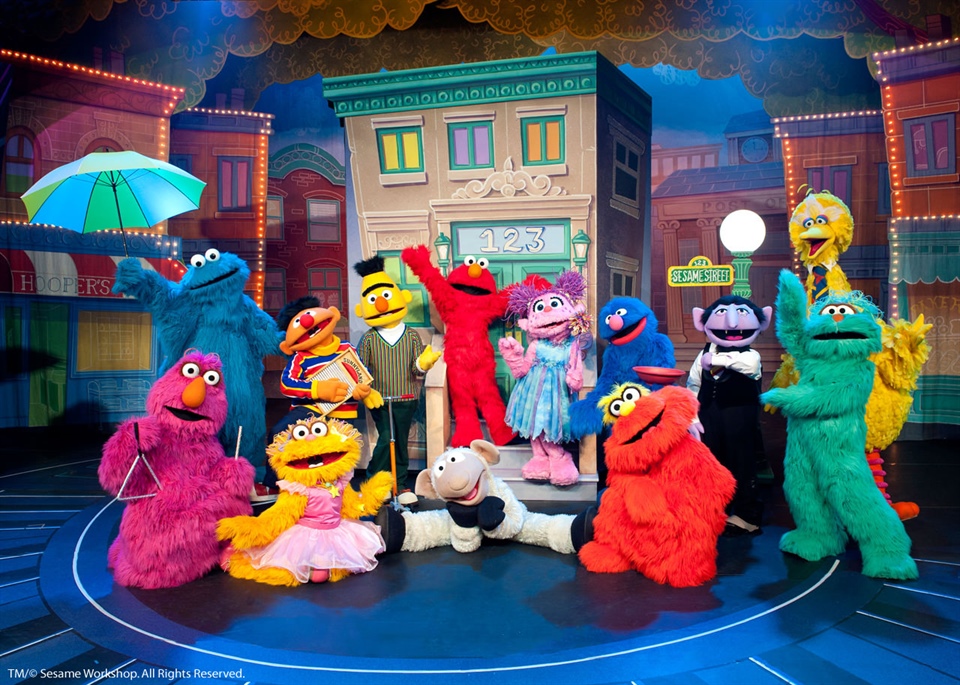Sesame Street Live with "Elmo Makes Music" at the Stockton Arena