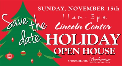 Lincoln Center to host Annual Holiday Open House