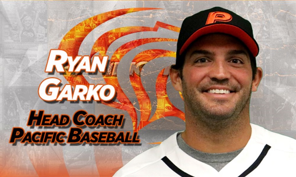 Pacific Names Ryan Garko As Baseball's Head Coach