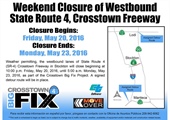 Traffic Advisory: Downtown Stockton May 20 through 23