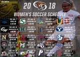 Women's soccer releases 2018 schedule