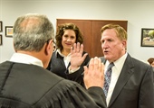 Delta College trustees are sworn in