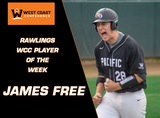 James Free named Rawlings WCC Player of the Week