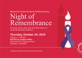 Candlelight Vigil to Honor Victims of Domestic Violence