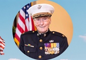 Oldest Marine Vet Bill White Celebrating 105th Birthday at Stockton Retirement Community