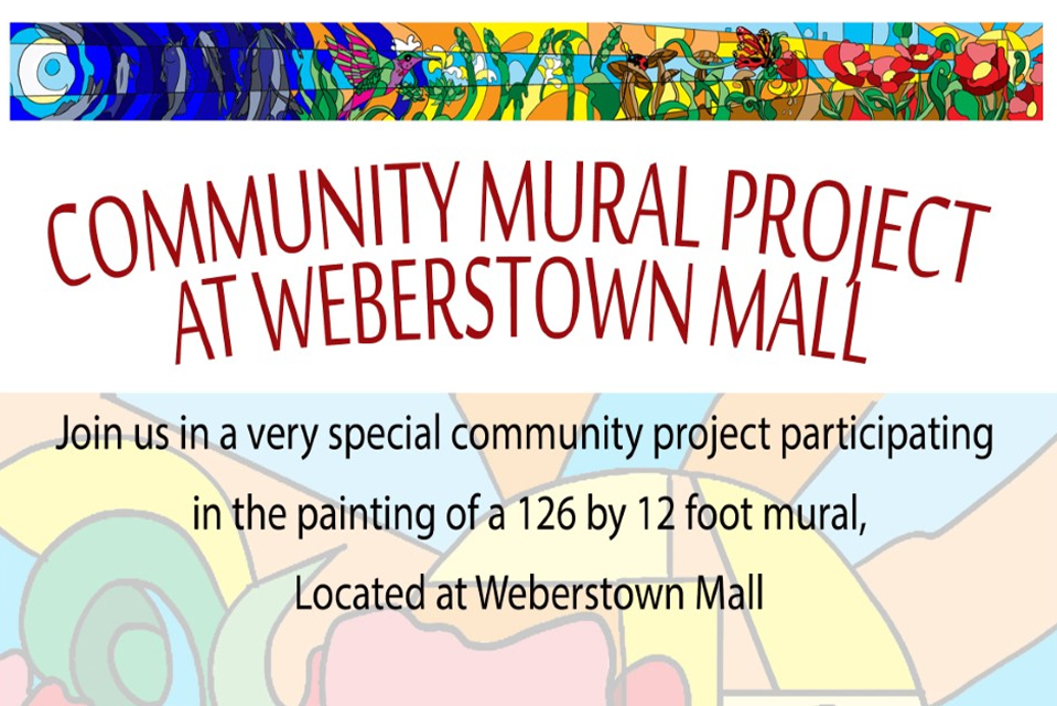 Community Mural Project at Weberstown Mall