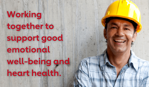 American Heart Association and Local Sponsor Collins Electrical Company Tackle Mental Well-being Among Craftworkers with Hard Hats with Heart Initiative