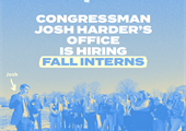 Congressman Josh Harder's Office is Hiring