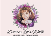 Celebrating the Life of Dolores Lola Wolfe