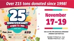 RTD Announces its 25th Anniversary Stuff the Bus Food Drive