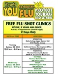 Free Flu Vaccine Clinics/Mass Vaccination 