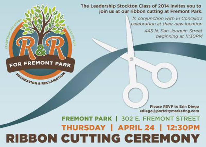 Ribbon Cutting Ceremony at Fremont Park