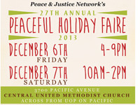 27th Annual Peaceful Holiday Gift Faire
