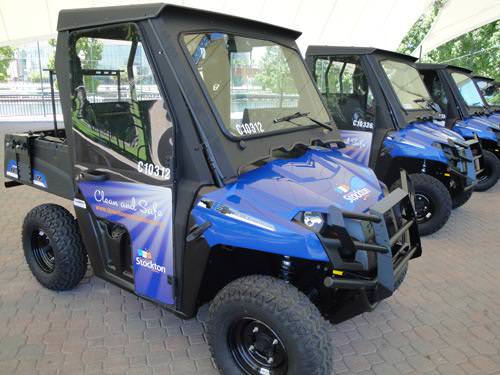 Downtown's Clean & Safe Team Uses Electric Vehicles 
