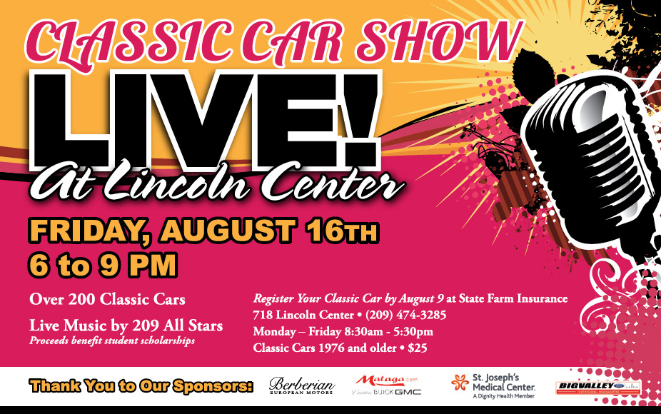 Classic Car Show at LIVE! at Lincoln Center