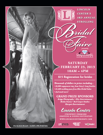 3rd Annual Strolling Bridal Faire at Lincoln Center