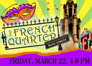French Quarter Street Fair in Downtown Stockton