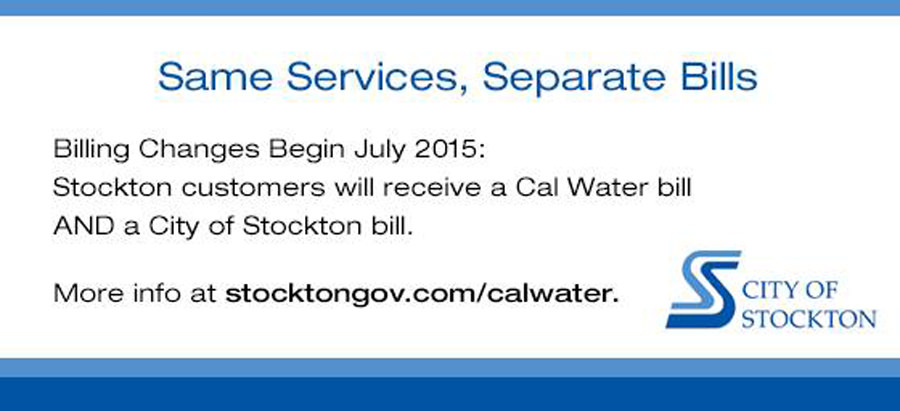 New Billing Information for Stockton Residential Customers Take Affect July 1